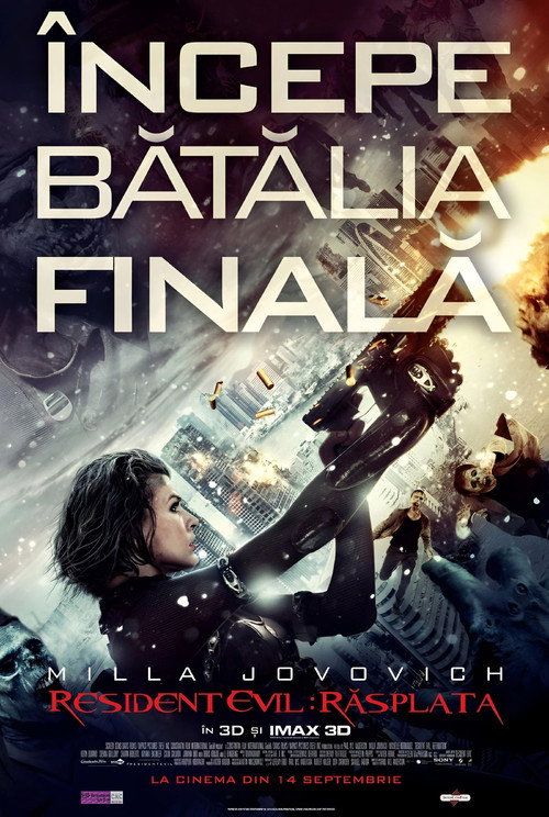 Poster film Resident Evil: Răsplata